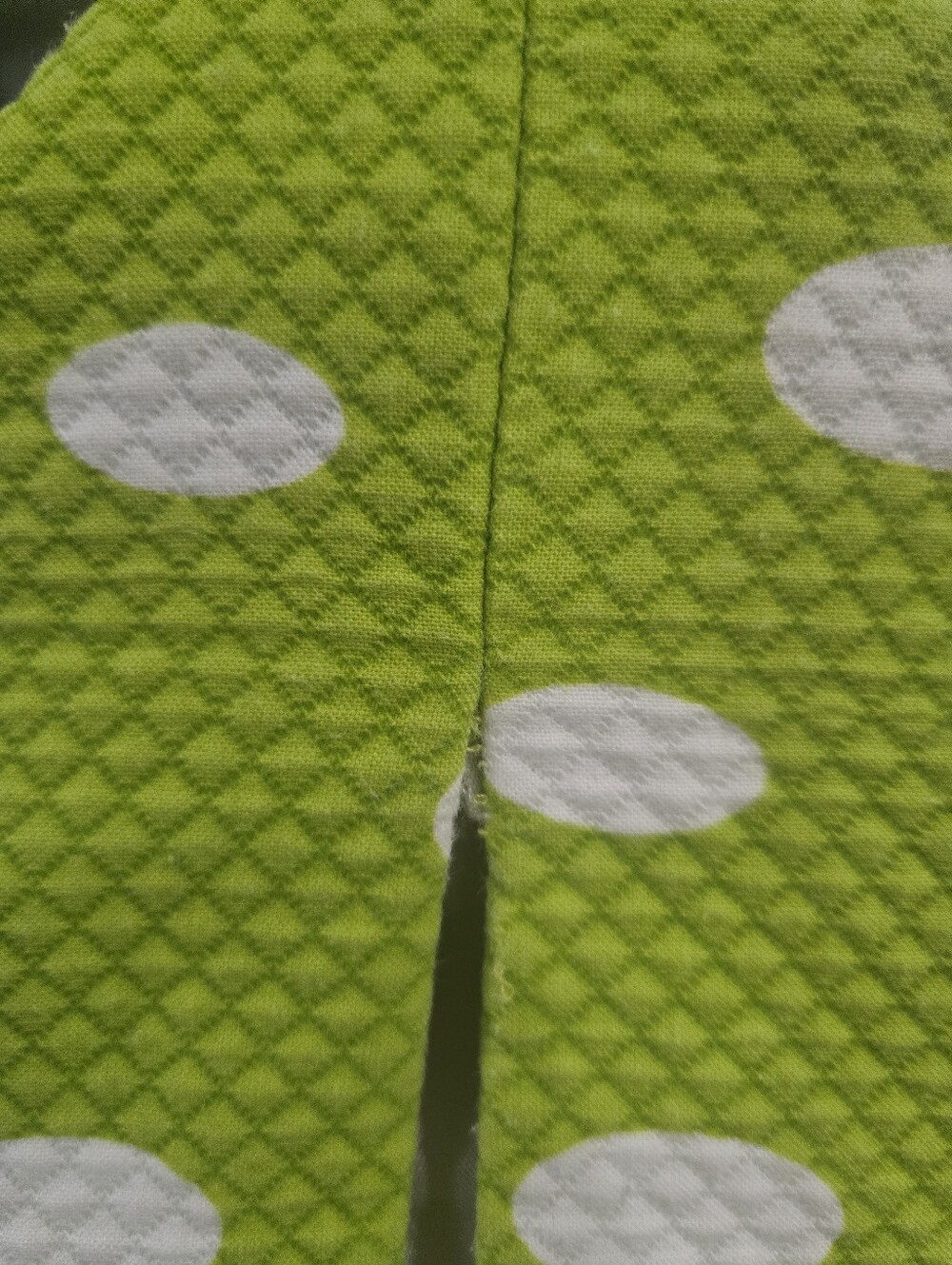 Sleeveless Lime Polka Dot Midi Dress - Picture 15 of 16